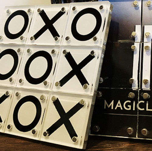 Tic tac toe mini gimmick - tic, and