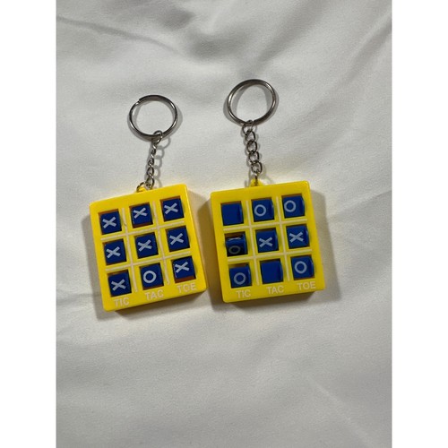 Tic tac toe gioco portachiavi - gioco,