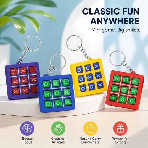 Mini tic tac toe portachiavi - mini,