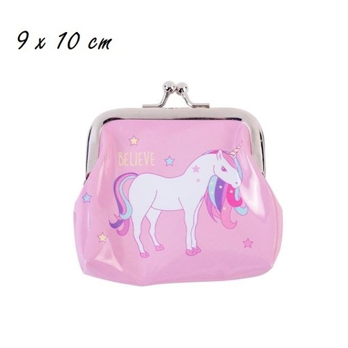 Unicorn mini portamonete rosa - unicorn,