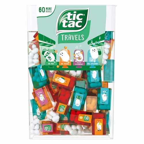 Tic tac box con mini - con, 60